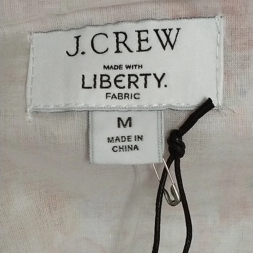 J. Crew Floral Crop Top